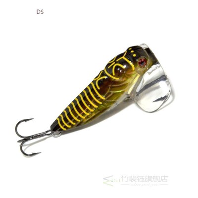 Artificial Plastic Cicada Fishing Topwater Lure Floating Ins
