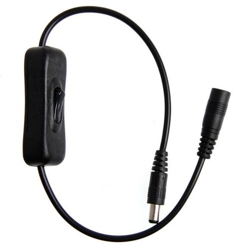 DC Power Plug 5.5x2.1mm Male to female Extension Cable cord