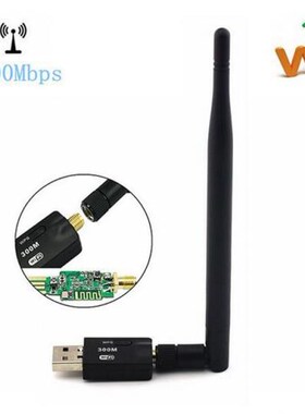 300M Mini USB 2.0 Wireless WiFi Lan Network Receiver Card Ad