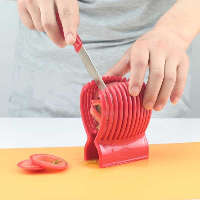 New tomato holder slicer cut into slices for Potato lemon cu
