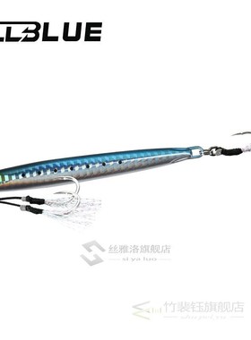 ALLBLE SLOWER Long Metal Jig Fishing Lure Slow Cast Jigging
