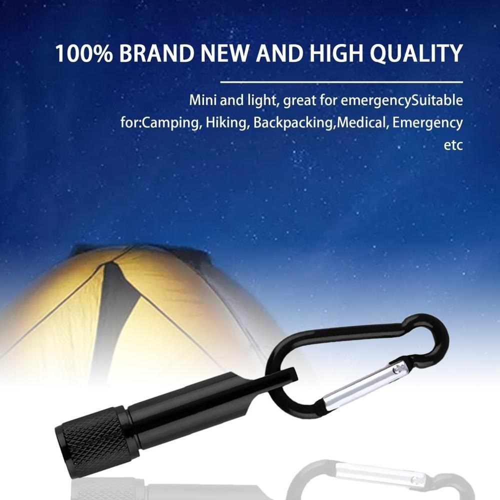 Mini Stylish LED Light Keychain Flashlight Waterproof Portab