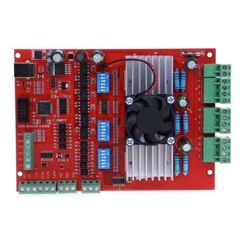 MACH3 CNC USB 100Khz Breakout Board 3 Axis Interface Stepper