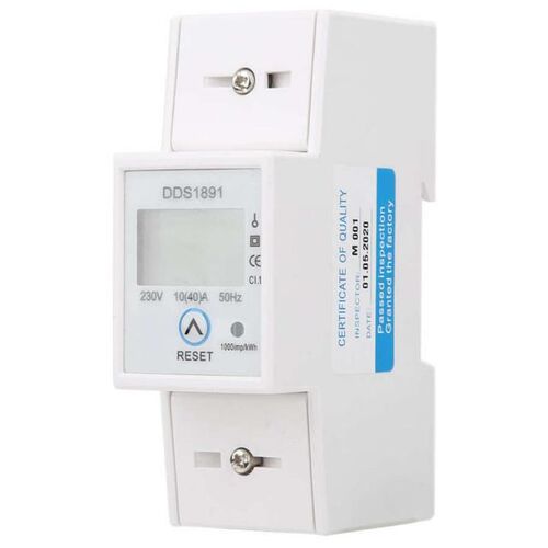 Single Phase Din Rail Energy Meter Electricity Power 50Hz LC