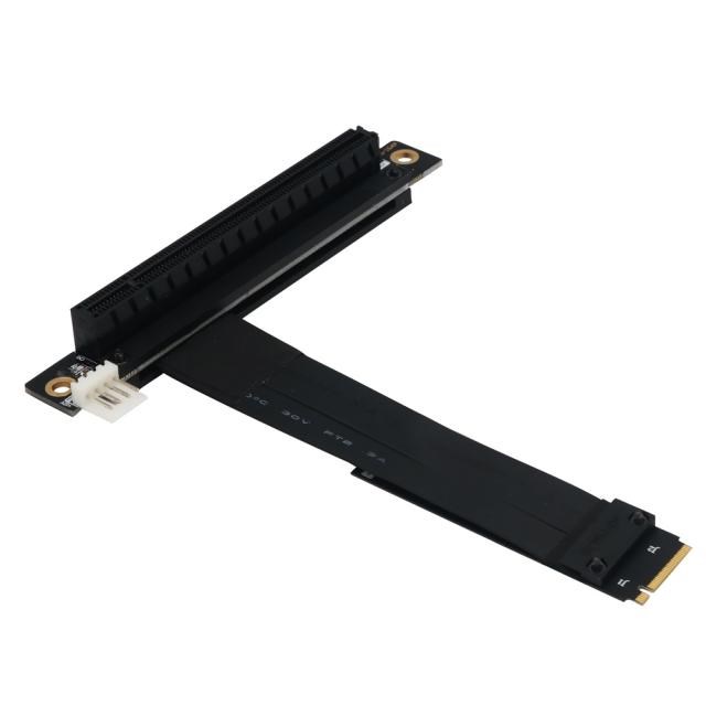 Riser PCIE 16x To M2 M.2 NVMe Key-M 2230 2242 2260 2280 Rise