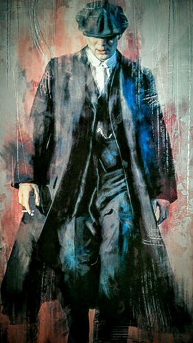 *British high score crime drama Peaky Blinders poster hight