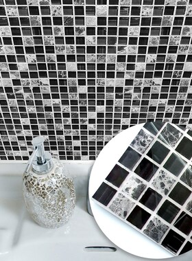 Funlife Self Adhesive Mosaic Tile Wall er Kitchen Bathroom D