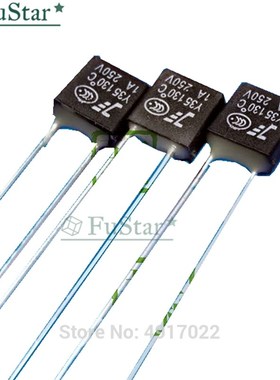 20pcs New RH 130 Degree Thermal Fuse 1A 250V TF130 Protectiv