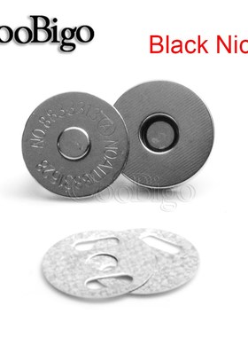 10set Metal 14mm 18mm Magnetic Snap Fasteners Clasps Buttons
