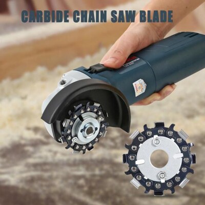 Angle Grinder Chain Disc 2.5 Inch 16mm Disc Blade Woodworkin