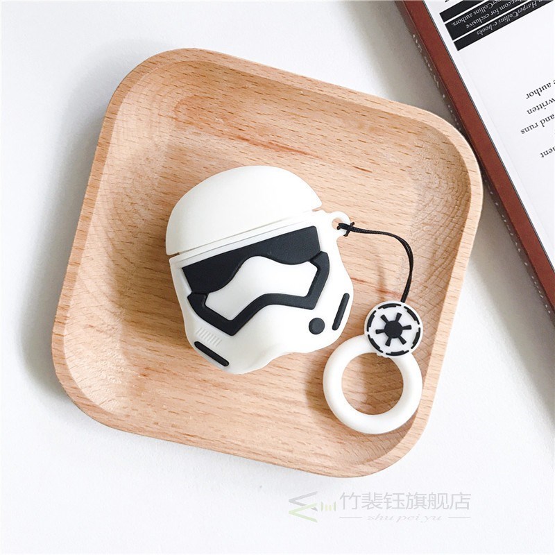 Disney anime figure Star Wars airpods protective set black