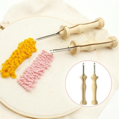 Poke Needle Embroidery Kit, Knitting Embroidery Punch Thread