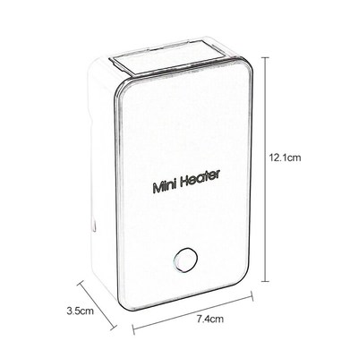 Mini Heater Fan Portable Desktop Desk Winter Warm Space Elec