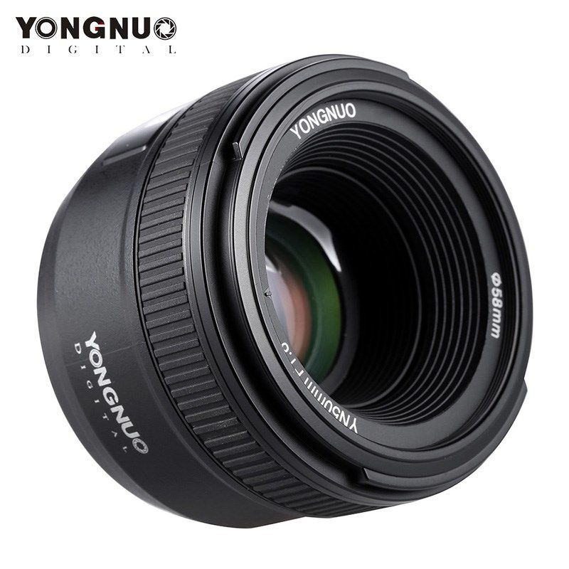 YN50mm F1.8 Large Aperture AF Lens For Canon Nikon D800 D300