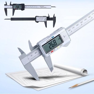 Digital Vernier Calipers measure 150mm 6inch LCD Electronic