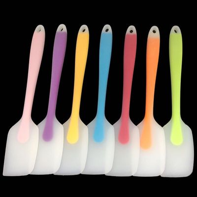 Colorful Silicone Cream Spatula Flexible Butter Scraper Non-