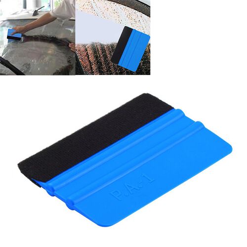 99 x 72mm Blue Portable Felt Edge Squeegee Car Vinyl Wrap Ap