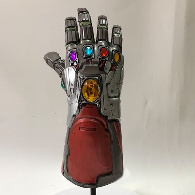 Avengers Iron Man Infinity Gauntlet Gloves Superhero Prop