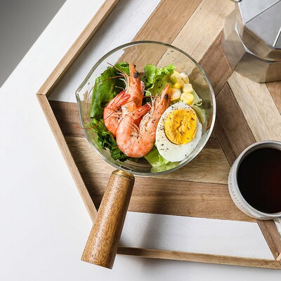 Glass Cooking Pot Milk Instant Noodle Pot Soup Stock Porridg