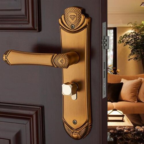 ZENHOSIT 1PC Aluminum Alloy Simple Entry Indoor Lever Door L