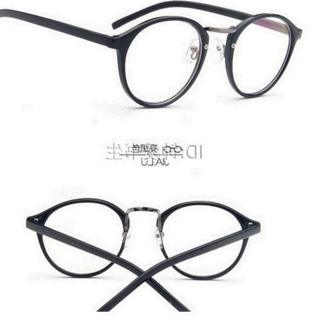 Men Women Nerd Glasses Clear Lens Eyewear Uni Retro Eyegl