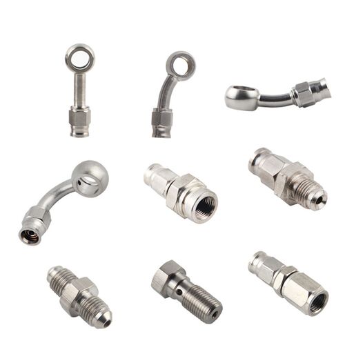 AN3 Motorcycle Motor Bike Hydraulic Brake Oil Hose Line Banj