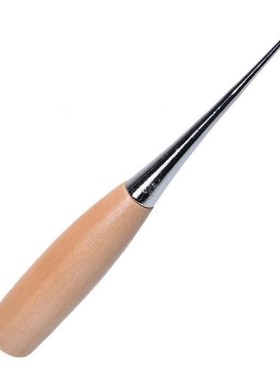 Hot Wood Handle Awl Leathercraft Stitching Awl Sewing Leathe