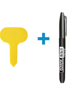 100PCS T-type Plant Markers Labels Waterproof Tags Garden La