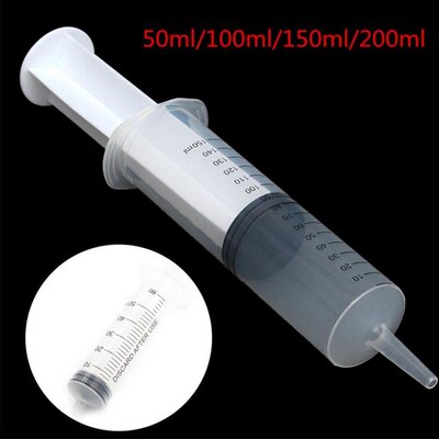 50ml/100ml/150ml/200ml Reusable Big Large Hydroponics Nutrie