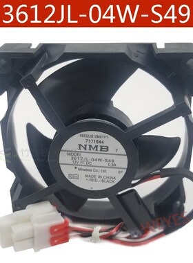 FOR Refrigerator Cooling Fan NMB-MAT 3612JL-04W-S49 12V 0.3A