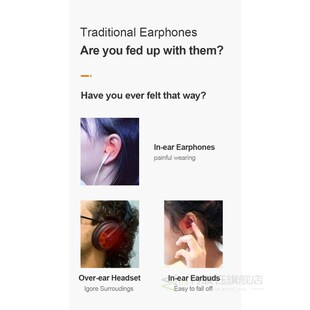 AS10+ Bluetooth Wireless Headphones Bone Conduction Earphon