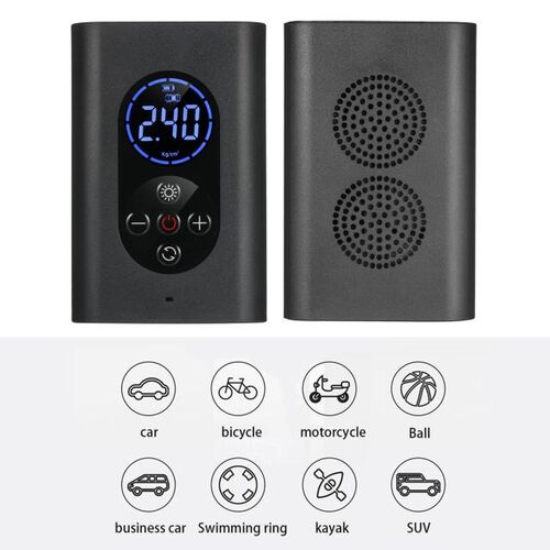 150 PSI Portable Car Air Compressor DC 5V Digital Tire Infla