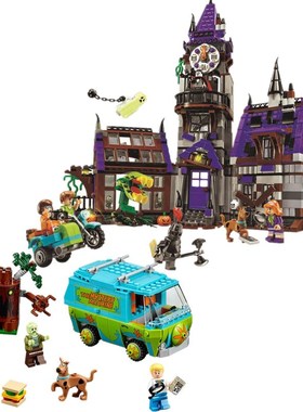 10430 10428 Scooby Doo The Mystery Machine Building Block  S