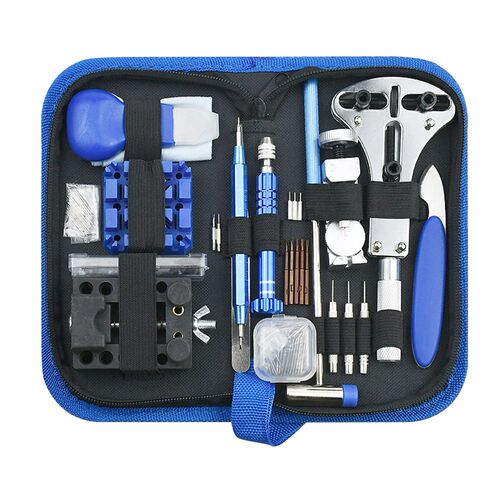 185/208 PCS Watch Repair Tool Kit Watch Link Pin Remover Bac