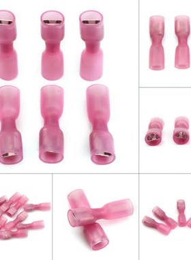 10Pcs/Set Female Insulated Spade Crimp Terminal 3 Sizes Elec