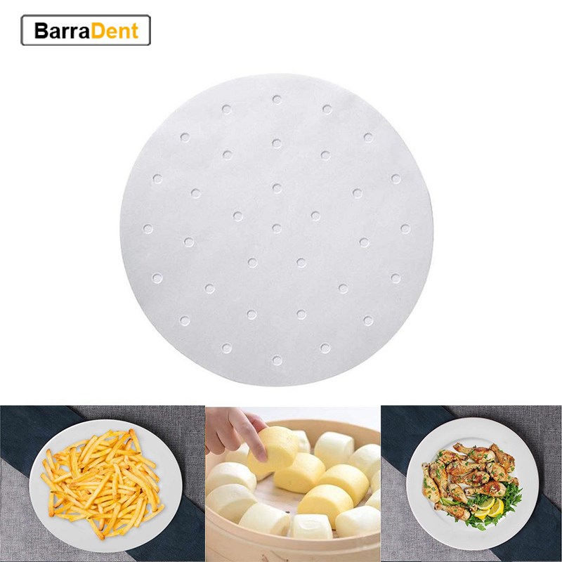 100pcs/Set 20cm Airfryer Accessories Air Fryer Paper Oilpape