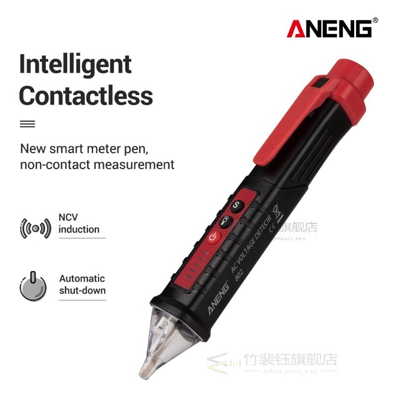 VD802 Non-contact AC Voltage Detector Tester Meter Pen Style