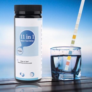 50 Strips 11 in 1 Water Test Strips Pool Pond Aquarium Drink