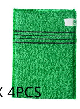 Double-sided Towel Korean Exfoliating Bath Washcloth Body Sc