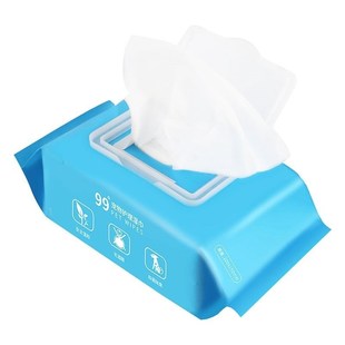 Pet wet wipes, dog and cat care, cleaning and sterilization