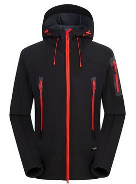 NUONEKO Softshell Jacket Men‘s Windproof Waterproof Jackets