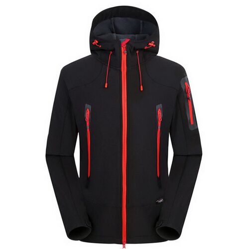 NUONEKO Softshell Jacket Men‘s Windproof Waterproof Jackets