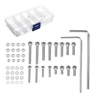 50pcs/set M2.5 Universal Turntable Headshell Cartridge Mount
