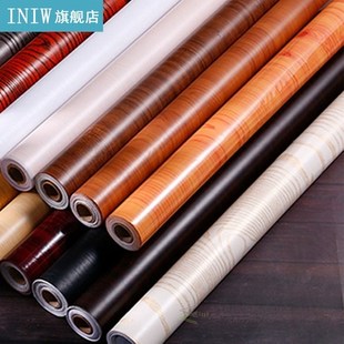 Wood Grain Wall Paper Self Adhesive Vinyl Shelf Liner Wallpa