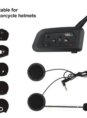 Vnetphone V4 Intercom Motorcycle Helmet Bluetooth Headset 85