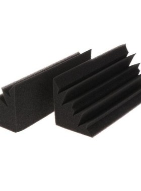 4pcs Corner Bass Trap Acoustic Soundproofing Polyurethane Fo