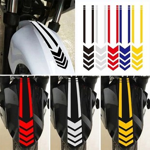 Motorcycle Fender Reflective Sticker Motorcycle Decal Safety