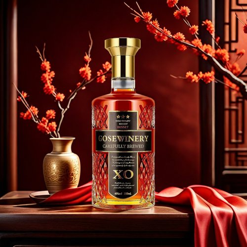 法国进口酒水白兰地高度洋酒40度700mlXO基酒烘焙可用好搭威士忌