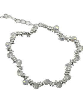 炫彩小灯泡碎银拼接精致高级手串