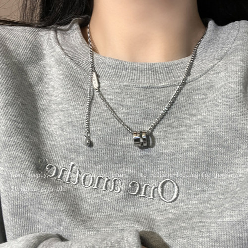 小蛮腰卫衣项链嘻哈甜酷不掉色